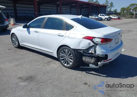 2017 Genesis G80 3.8 z USA, uszkodzony, nr VIN KMHGN4JE9HU193900